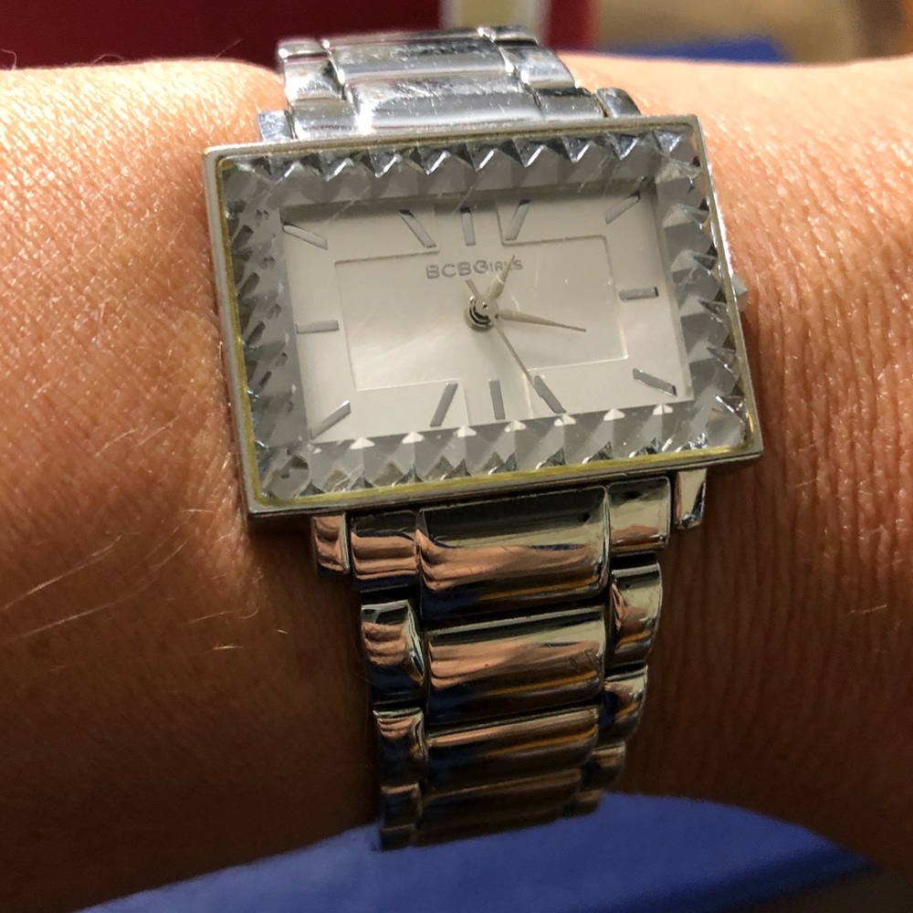 BCBG silver women’s watch